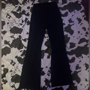 Aerie Black Flare Leggings